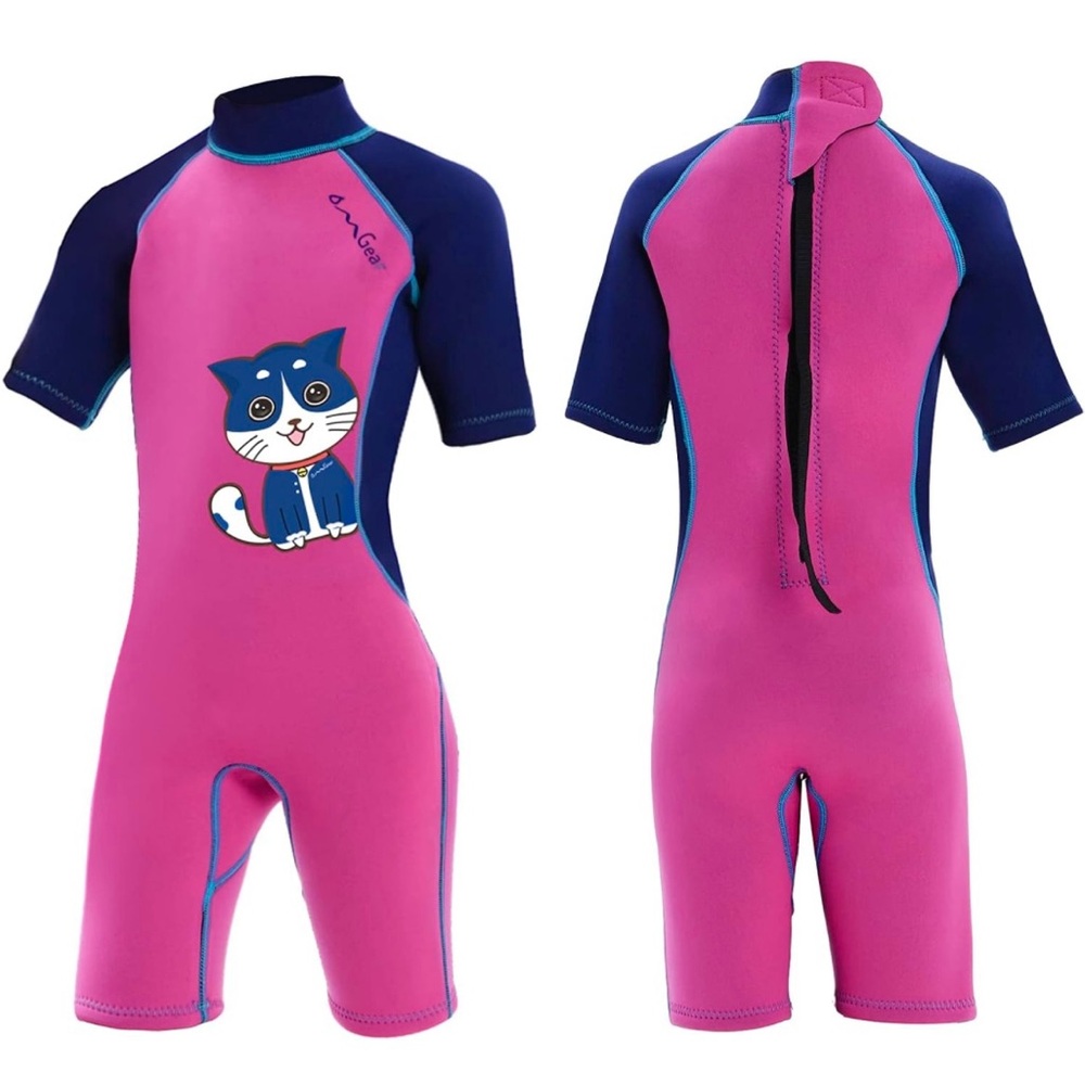 OMGear Shorty Neoprene Wetsuit Cat 2mm 3mm for a Girl 10